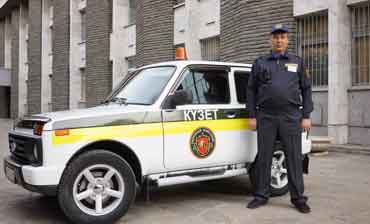 Служебная машина охраны