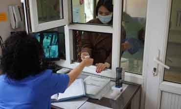 Получение квитка посетителем